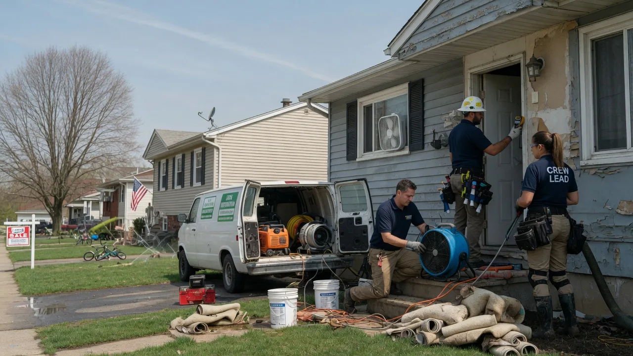 Flood Cleanup in Fishers Island, NY near me